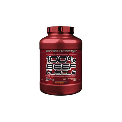Scitec Nutrition 100% Beef Muscle, 3180 G Can, Chocolate