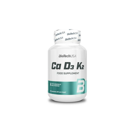 Biotech Usa Ca-D3-K2 Kapseln, 90 Kapseln Dose