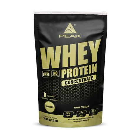 Peak Performance Whey Protein Concentrate, 1000 G Bag