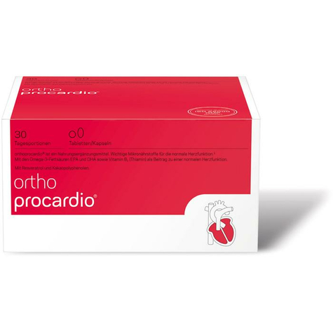 Orthomed Orthoprocardio, 30 Daily Servings