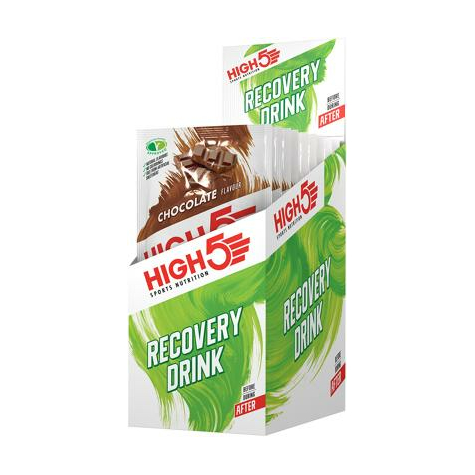High5 Recovery Drink, 9 X 60 G Beutel, Chocolate