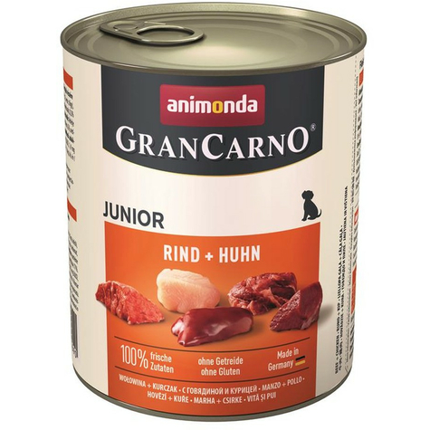 Animonda Hund Grancarno,Carno Junior Rind+Huhn   800gd