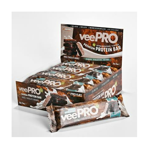 Profuel Veepro Proteinriegel, 12 X 74 G Riegel