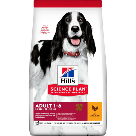 Hills,Hillsdog Ad Chicken 2,5kg
