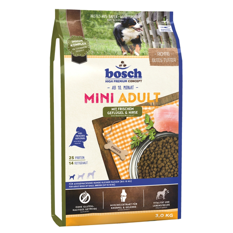 Bosch,Bosch Mini Geflügel+Hirse  1kg