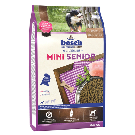 Bosch,Bosch Mini Senior        2,5kg