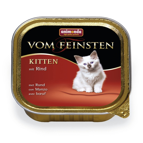 Animonda Katze Vom Feinsten,V.F.Kitten Mit Rind    100 G S