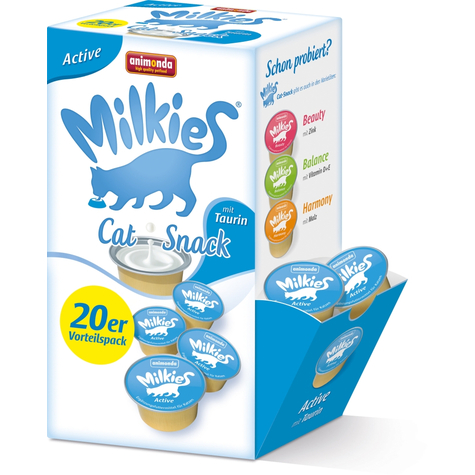 Animonda Katze Snacks,Ani Milkie Activetaurin 20x15g