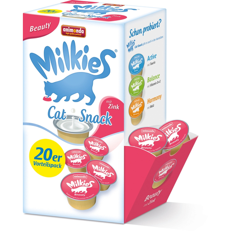 Animonda Katze Snacks,Ani Milkie Beauty+Zink  20x15g