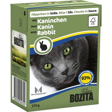 Bozita,Bz Cat Häpp.Sauce Kaninch.370gt