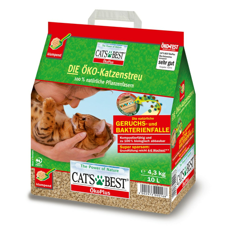 Cat Litter All Brands,Cat's Best Original 4,3kg 10l