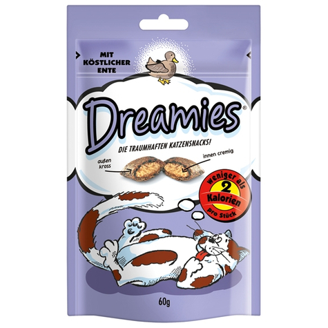 Dreamies,Mars Dreamies Cat Ente    60 G
