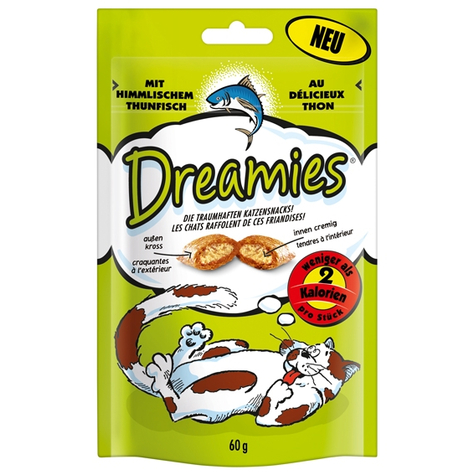 Dreamies,Mars Dreamies Cat Tuna 60g