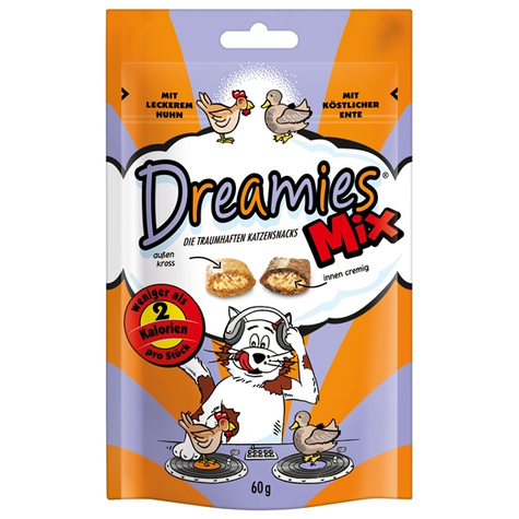 Dreamies,Mars Dreamiesmix Chicken Duck 60g