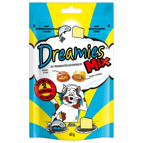 Dreamies,Mars Dreamiesmix Salmon Cheese60g