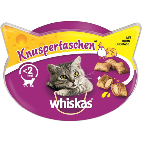 Whiskas,Whiskas Knuspert Huhn+Kase 60g