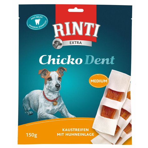 Finnern Rinti Snacks,Rin.Chicko Dent Huhn Medi 150g