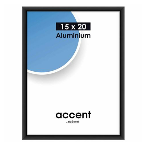 Nielsen Accent 15x20 Aluminium Zwart Mat 51326