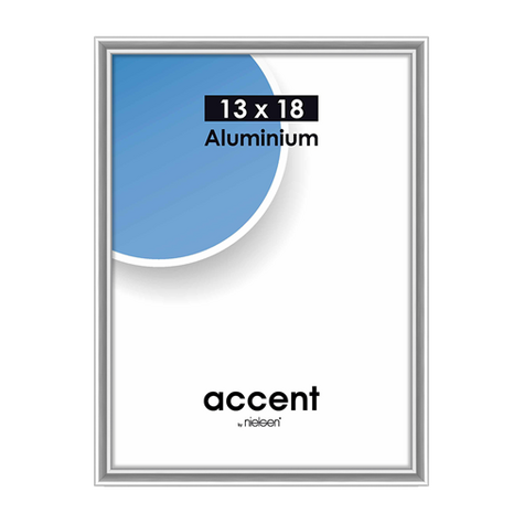 Nielsen Accent 13x18 Aluminium Zilver 53223