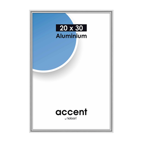 Nielsen Accent 20x30 Aluminium Zilver 53523