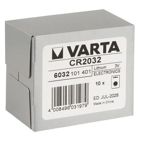 Varta 10x1 Varta Electronic Cr 2032 Vpe Binnendoos