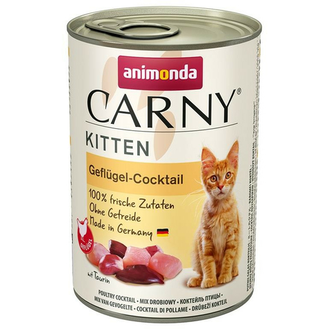 animonda cat dose carny kitten geflügel-cocktail 400g