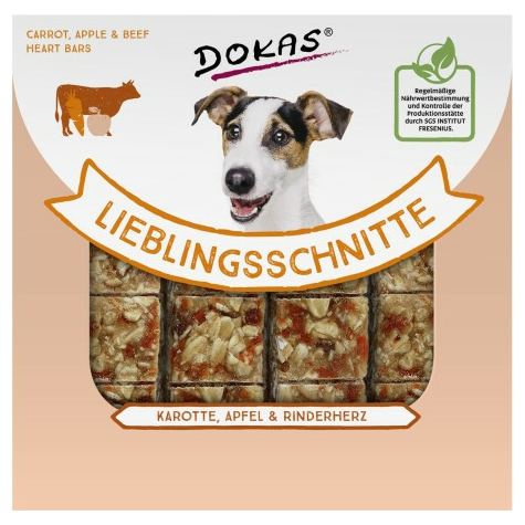 Dokas Snack Die Lieblingsschnitte - Karotte, Apfel, Rinde