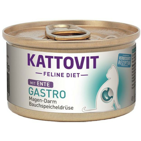Kattovit Feline Diet Gastro Ente - Magen-Darm / Bauchspei