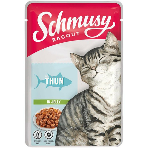 Schmusy Ragout Mit Thunfisch In Jelly 100g