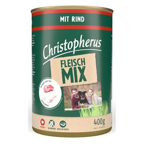 Christopherus Meat Mix - With Beef 400g Can