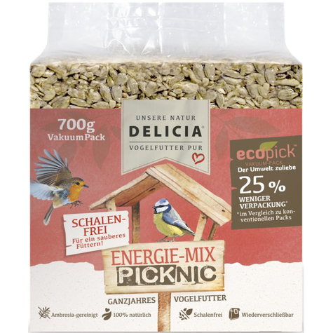 Delicia Energie-Mix Picknic - Vakuumpacks 0,7kg