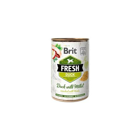 Brit Fresh - Duck With Millet/ Ente Mit Hirse 400g