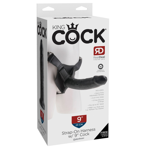 Strap-On Harnas Met 9 Inch Cock
