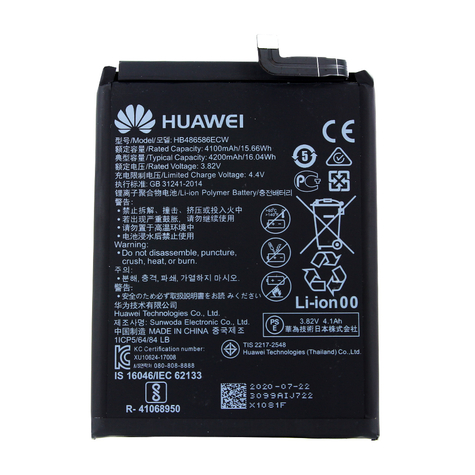 Huawei Hb486586ecw 4100mah Mate 30  Original Akku Batterie