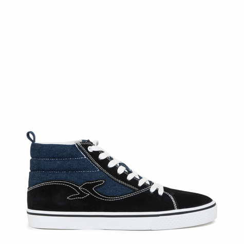 Schuhe & Sneakers & Herren & Trussardi & 77a00134_U603_Darkdenim-Black & Blau
