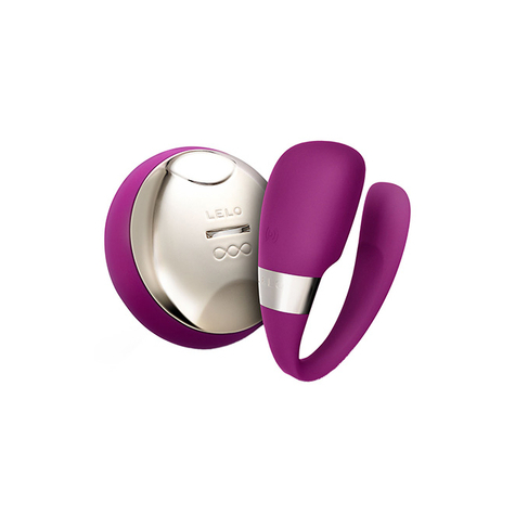 Stimulator : Lelo Tiani 3 Diep Roze Luxe Oplaadbare Massager