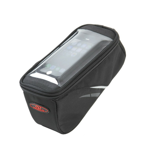 Smartphonetasche Norco Frazer           Schwarz, 21x12x10cm, Mit Adapter        