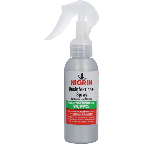 Desinfektions-Spray  Nigrin             Für Hände Und Flächen 100 Ml            