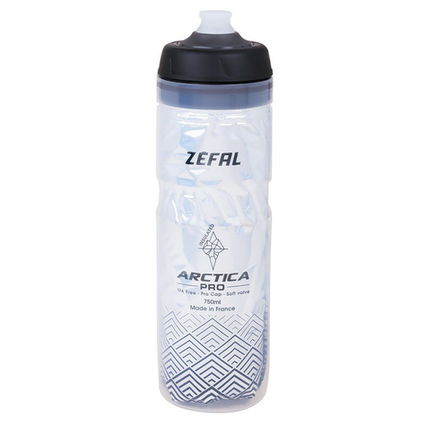 Trinkflasche Zefal Arctica Pro 75       750ml/25oz Höhe 259mm Silver-Black      