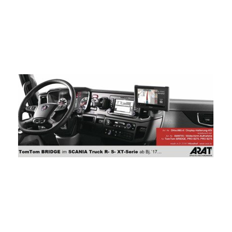 Arat display/telematicabeugel Scania S-/R-/XT-serie van Bj. 17