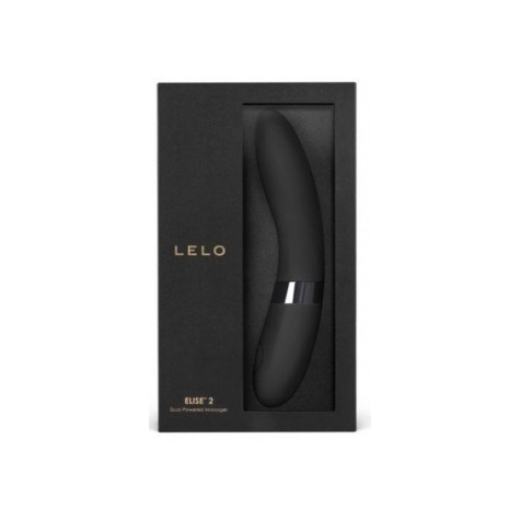 Stimulator : Lelo Elise 2 Zwart Luxe Oplaadbare Vibrator