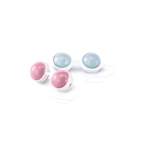 Liefdesballen: Lelo Luna Kralen Roze En Blauw