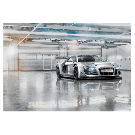 Fotobehang - Audi R8 Le Mans - Formaat 368 X 254 Cm