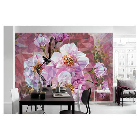 Fotobehang - Blooming Gems - Afmeting 368 X 248 Cm