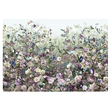 Fleece Fotobehang - Botanica - Afmeting 368 X 248 Cm