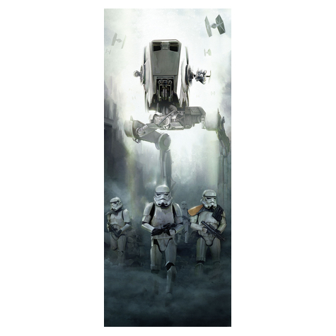 Fleece Fotobehang - Star Wars Imperial Forces - Afmeting 100 X 250 Cm