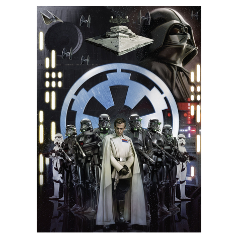 Fleece Fotobehang - Star Wars Empire - Formaat 200 X 275 Cm
