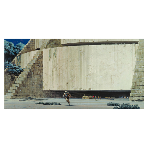 Fotobehang - Star Wars Classic Rmq Yavin Tempel - Afmeting 500 X 250 Cm
