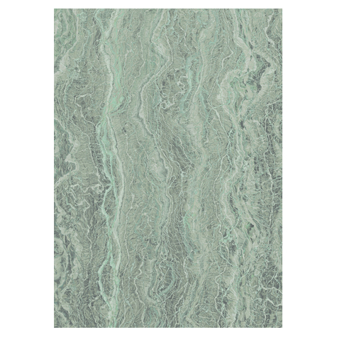 Fleece Fotobehang - Marble Mint - Afmeting 200 X 280 Cm