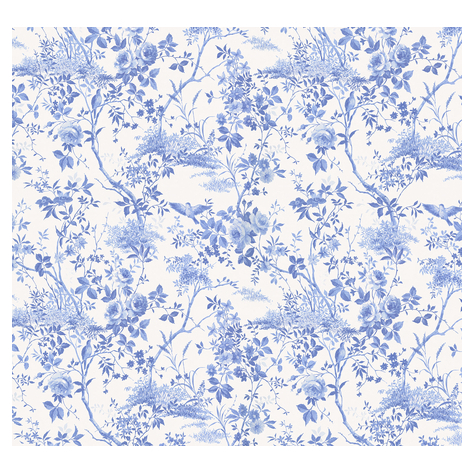 Fleece Fotobehang - Charming Bloom - Afmeting 300 X 280 Cm